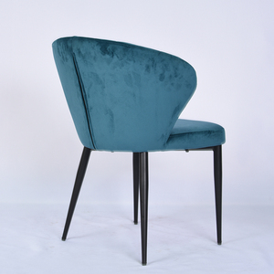 Sedia <span class=keywords><strong>da</strong></span> Pranzo Moderna di Successo, Comoda e di Alta Qualità, Rivestita in Tessuto di Velluto per Arredo <span class=keywords><strong>Cucina</strong></span> in Vendita - Product Image 4