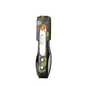 Accendino USB DEBANG Multifunzione per Esterni con Cucchiaio, Forchetta, Laser e LED, Facile da Trasportare e Ricaricabile - Product Image 6