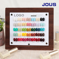 Vernis à ongles semi-permanent JOUS OEM TPO HEMA HPMA Free 3000 couleurs, à base d'eau, pour manucure française, compatible UV/LED, à retirer par trempage