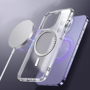 เคสโทรศัพท์แม่เหล็กใสสำหรับ iPhone 16 Plus Pro Pro Max  วัสดุ TPU ป้องกันด้านหลัง รองรับการชาร์จไร้สาย - Product Image 1