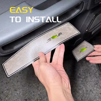 Nouvelle tendance : Tapis de garniture de porte de voiture en cuir, ensemble complet, pour Jetour T1 – Accessoires