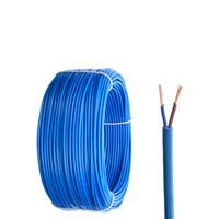 Câble d'Alimentation 3 Conducteurs H05VV-F 3x1.5 mm², Fil Électrique Souple en Cuivre, Câble RVV pour Câblage de Maison et Bâtiment