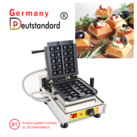 Mini machine à gaufres carrées, équipement de cuisson de carrelages à vendre, gaufrier, meilleure vente