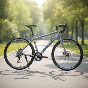 Vélo de <span class=keywords><strong>route</strong></span> 700C à prix compétitif, fabriqué en Chine, avec cadre en acier Hi-ten, 21 vitesses, frein à disque, Bicicleta De Carretera pour adultes - Product Image 6