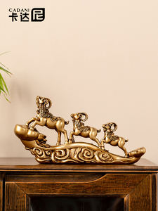 งานประติมากรรมเรซิ่นอีพ็อกซี่ ซันยาง ไคไต ของตกแต่งบ้าน สไตล์สร้างสรรค์ ของประดับตกแต่งห้องนั่งเล่น งานศิลปะพื้นบ้าน ของตกแต่งบ้านใหม่ ของตกแต่งสำนักงาน งานฝีมือ - Product Image 3