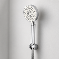 Douchette filtrante haute pression avec système de purification multicouche pour économie d'eau, idéale pour salles de bain modernes et spas d'hôtels