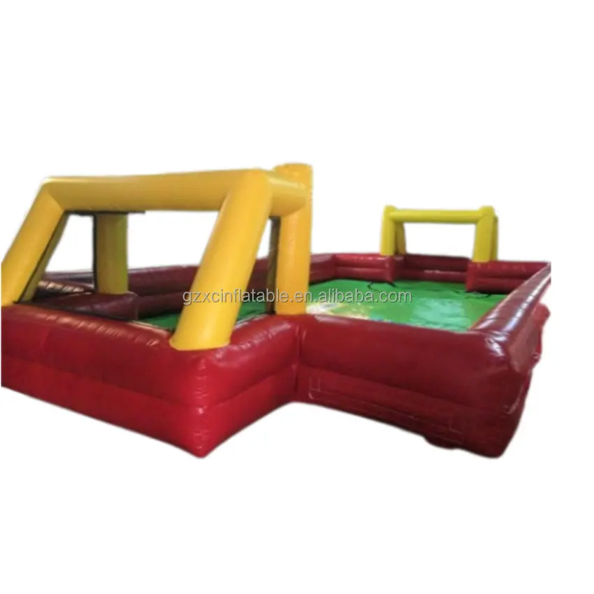 New popular commercial customized outdoor soccer game equipment football court inflatable sports arena