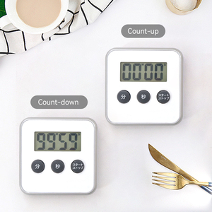 Countdown <strong>Timers</strong> Wholesale White Club Cook Electric Magnetic Precision Electronic <strong>Mini</strong> Lcd Screen Display Digital Kitchen <strong>Timer</strong> - Product Image 2