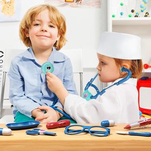 Juguete Médico de Plástico PP Azul de 42 Piezas, Estación Médica de Juego para Niños de 2 a 13 Años - Product Image 6