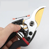 Haute Qualité Sk5 Acier Sécateur Outils De Jardin Ciseaux De Cueillette De Fruits Bonsaï Sécateur Arbre Cutter Avec Poignée En Aluminium