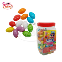 Bonbons à mâcher ovales en forme de boule d'olive colorée, saveur fruitée, croquants, en gros