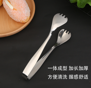 Pince à barbecue en acier inoxydable DFT36-4, pince à serviettes, pince à glace, pince alimentaire - Product Image 3