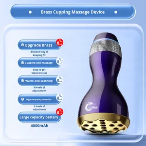 Rui Chu Kupfer Bian-Stein Gua Sha Instrument Elektrischer Massagegerät Meridian-Bürste Heißkompresse Moxibustion Universell für den Ganzen Körper - Product Image 6