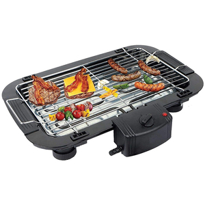 Parrilla Eléctrica para Barbacoa con Temperatura Ajustable, Parrilla Coreana sin Humo, Parrilla Eléctrica Portátil para Cocina de 2000W - Product Image 1
