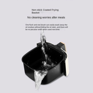 Friteuse à air intelligente multifonctionnelle de 4,5 L personnalisée OEM pour usage domestique Four électrique moderne sans fumée pour le commerce transfrontalier domestique - Product Image 2