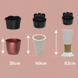 F262 Bandeja de orquídeas apilable para operaciones de floristería eficientes y fácil almacenamiento - Product Image 1