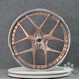 722Auto NB Jantes forgées brossées argentées en 2 pièces 18-22 pouces 5x112 5x120 8.5J pour BMW 3 <span class=keywords><strong>4</strong></span> 5 <span class=keywords><strong>7</strong></span> X3 X5 M3 M4 M5 - Product Image 4