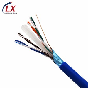 4 cặp xoắn Rắn Đồng UTP STP <span class=keywords><strong>FTP</strong></span> SFTP CAT6 <span class=keywords><strong>Cat</strong></span> <span class=keywords><strong>6</strong></span> cat6A <span class=keywords><strong>CAT</strong></span> 6A Mạng LAN Ethernet Mạng Ngoài trời Cáp 305m mỗi cuộn dây - Product Image 3
