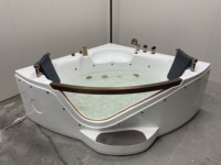 Baignoire de massage tourbillon K8928G, accessoire de massage, avec lampes surround