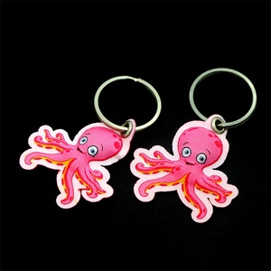 Llaveros Personalizados al por Mayor con Logotipo de Anime, Lindos Dibujos Animados de Tiburón y Pulpo, Rellenos de Algodón, Hechos a Medida para Recuerdos - Product Image 5