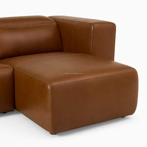 Set divano reclinabile in vera pelle 3 pezzi 2024 divano sezionale - Product Image 6