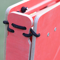 Rampe de saut pour vélo Kicker Turbo Kicker Rampe de saut portable à 4 panneaux pour tous les âges Idéal pour les vélos VTT