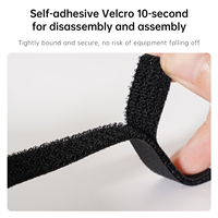 Support de caméra pour mentonnière de casque de vélo ou de moto Telesin, adaptateur de fixation pour caméra Hero 12 DJI Insta360 Ace