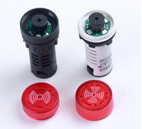 AD16-22SM Avertisseur sonore et lumineux stroboscopique, alarme sonore intermittente, voyant lumineux LED clignotant