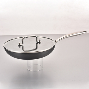 ชุดเครื่องครัวเคลือบผิวแบบไม่ติดกระทะและหม้อเซรามิกพร้อมฝาแก้ว8ชิ้น - Product Image 6