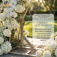 Premium Handgefertigter Seidenblumenstrauß für Elegante Hochzeits-Tischdekoration und Event-Blumenarrangements