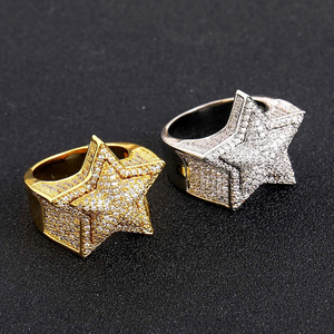 Elegant Moissanite Fashion Ring with 925 Sterling <b>Silver</b> Construction and Brilliant Pave Stone Arrangement - Product Image 5
