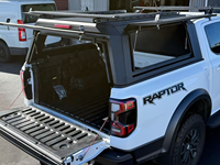 Coque de camping-car pour pick-up 4x4 en aluminium, installation sans perçage, feux stop intégrés, étanche, robuste, durable, personnalisable