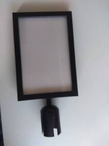 Top Use A3 <b>Poster</b> Display Sign <b>Frame</b> Holder Retractable Belt Barrier Stanchions for Crowd Control - Product Image 3