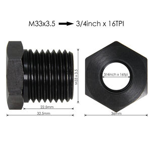 Adaptateur de broche de poupée de <span class=keywords><strong>tour</strong></span> <span class=keywords><strong>à</strong></span> <span class=keywords><strong>bois</strong></span> TASP <span class=keywords><strong>M33</strong></span> 1 pouce M18 adaptateur de <span class=keywords><strong>mandrin</strong></span> de tournage <span class=keywords><strong>à</strong></span> <span class=keywords><strong>bois</strong></span> - Product Image 5