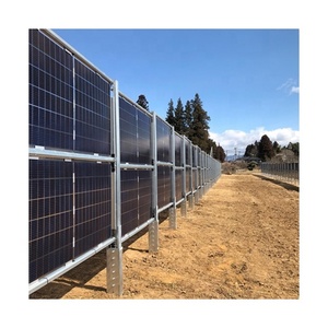 Paneles Solares Bifaciales de Alta Cobertura Terrestre, Plantas Fotovoltaicas Verticales - Product Image 2