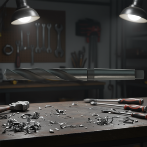 Foret hélicoïdal à tige conique Fervi 12 mm en acier rapide pour le perçage des métaux - Product Image 3