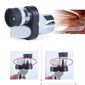 منظار أحادي محمول صغير بتكبير 8-20 مرة مع حامل لمشاهدة الطيور والصيد في الهواء الطلق - Product Image 5