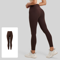 Pantalones de Yoga PASUXI sin Costuras de Cintura Alta con Control de Abdomen, Leggings con Efecto Push-Up, a Prueba de Sentadillas, Ropa Deportiva para Gimnasio y Fitness para Mujer