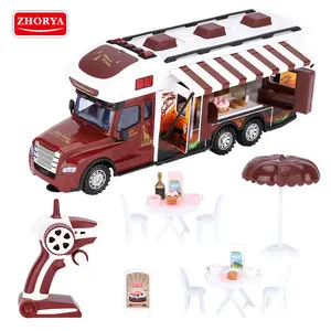 2.4G Remote Control Touring Truck dinner Car pretend play and remote control toy