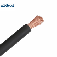 Cable de Soldadura de Cobre con Aislamiento de Goma de Bajo Voltaje 450/750V Clase 6 YH con Revestimiento de Goma de 10mm-630mm para Construcción
