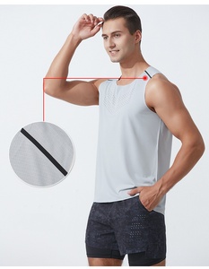 Lightweight Marathon Racing <b>Vest</b> Quick-Drying and Breathable Fitness Clothing for Summer Plus Size Available - Product Image 2
