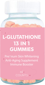 L-glutatione 13 in 1 gommose Anti-invecchiamento integratori miglior alleggerimento della pelle caramella sbiancante sapore di fragola gommosa - Product Image 6