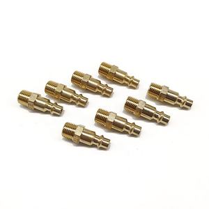 Acoplador rápido de latón de rosca macho NPT de 1/4" - Product Image 4