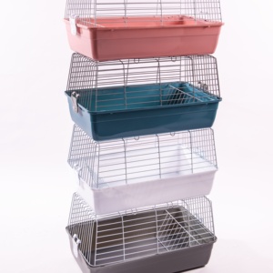 China Bird Cage Factory Manufacturer Castle Design Style Multiple Colour <b>Iron</b> Foldable Wire Small Bird Cages - Product Image 6