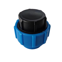 Fourniture Professionnelle de Raccords de Tuyauterie en Polyéthylène HDPE ISO4427 pour l'Eau, Connecteur PP à Compression à Insertion Rapide