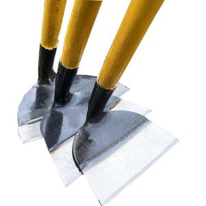 Zappa con Manico in Legno e Lama in Acciaio al Carbonio Rinforzata <span class=keywords><strong>per</strong></span> Scavare, Pulire il Terreno, Attrezzi Agricoli Domestici, Piantare Ortaggi e Diserbo - Product Image 3