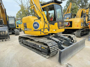 KUMATSU 128 12,8 tonnes 95% neuf d'origine japonaise avec composants d'excavatrice KUMATSU128 d'occasion à prix avantageux inclus - Product Image 3