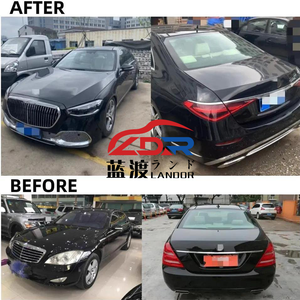 Nuevo Kit de Carrocería Negro Marca LDR para Mercedes Clase S W221 W223 <span class=keywords><strong>Maybach</strong></span>, Modificación 1:1, Alta Calidad, Fácil Instalación - Product Image 2