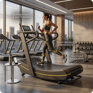 <span class=keywords><strong>Caminadora</strong></span> Curva Comercial FDFIT, Cinta de Correr Metálica Autoalimentada, Manual, Sin Motor, para Entrenamiento Cardiovascular en Casa y Gimnasio - Product Image 4