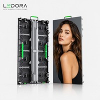 Panneau mural vidéo LED P3.91 pour la maintenance arrière des équipements, idéal pour les entrepreneurs en événements, les scènes de concert montées sur treillis et la production d'événements itinérants